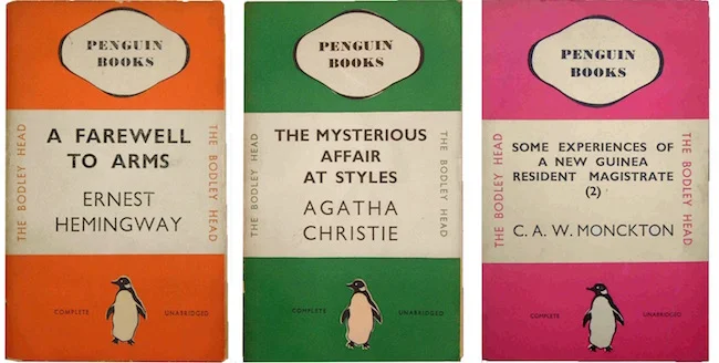 Penguin Book Covers — Colour Studies